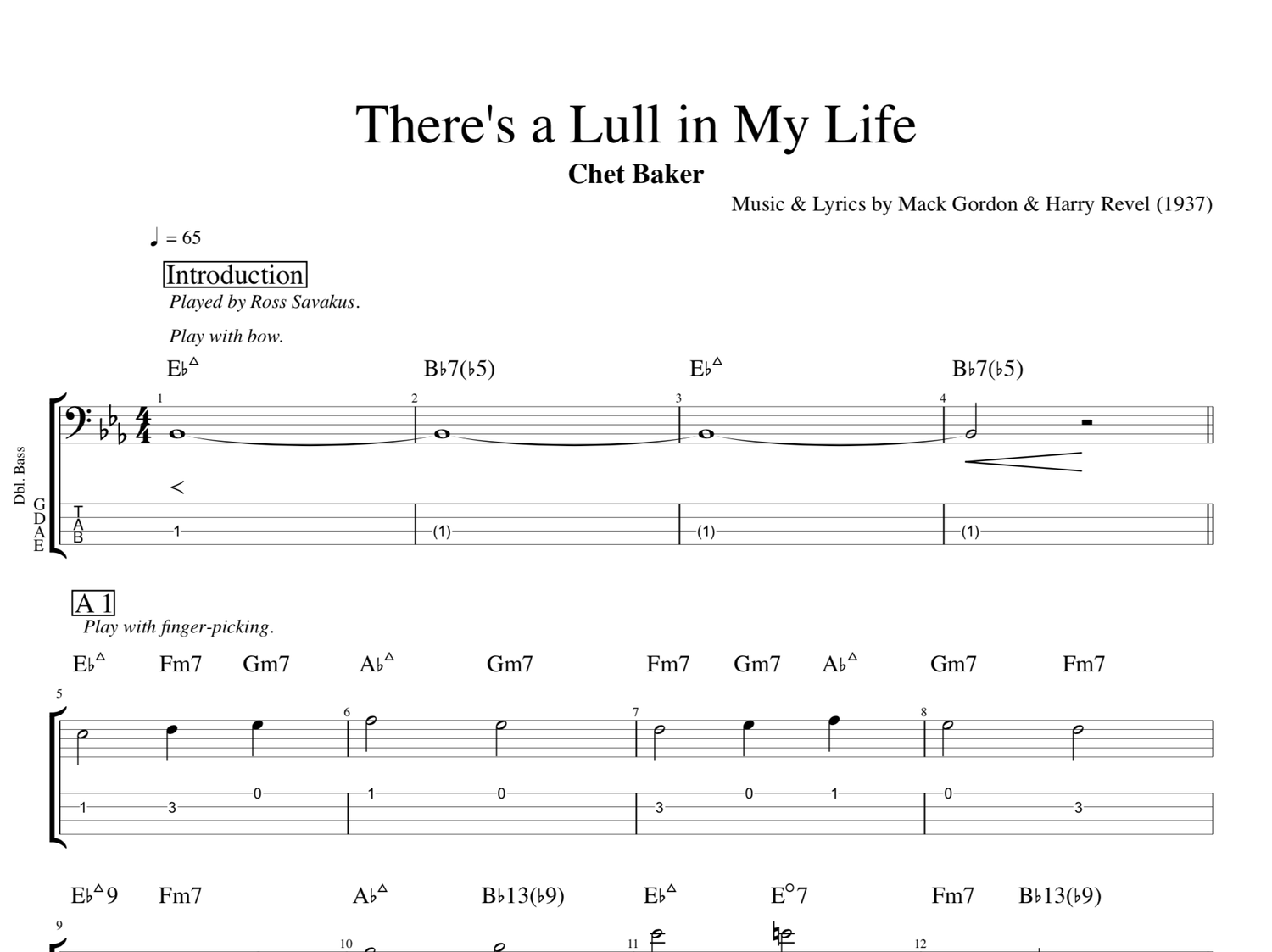There's a Lull in My Life